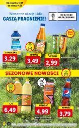 Gazetka promocyjna Lidl - GAZETKA - Gazetka - ważna od 14.05 do 14.05.2022 - strona 22 - produkty: Sok, Gin, Napój energetyczny, Lack, Pepsi, Schweppes, Napój izotoniczny, Napój gazowany, Oshee, Mango, Napój, Magnez, Hortex