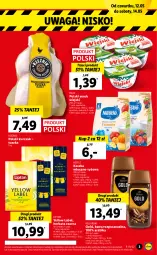 Gazetka promocyjna Lidl - GAZETKA - Gazetka - ważna od 14.05 do 14.05.2022 - strona 3 - produkty: Kurczak, Serek wiejski, Torebka, Kawa rozpuszczalna, Ser, Ryż, Bell, Kawa, Herbata czarna, Tusz, Serek, Pilos, Lipton, Bella, Waga, Herbata, Nestlé