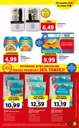 Gazetka promocyjna Lidl - GAZETKA - Gazetka - ważna od 14.05 do 14.05.2022 - strona 31 - produkty: Sałatka, Stek, Sałat, Sushi, Tuńczyk, Mintaj, Dorsz, Lazur