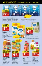 Gazetka promocyjna Biedronka - Od poniedzialku - Gazetka - ważna od 09.12 do 09.12.2023 - strona 46 - produkty: HiPP, Ryż, Por, Mus, Gin, BoboVita, O nas, Tera, Karmi, Nektar, Mleko, BEBILON, Hipp Bio