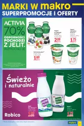 Gazetka promocyjna Makro - [Oferta specjalna] Marki w MAKRO - Gazetka - ważna od 07.02 do 07.02.2022 - strona 5 - produkty: Jogurt naturalny, BIC, Jogurt, Robico, Activia, Kefir