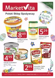 Gazetka promocyjna Market Vita - Gazetka promocyjna – Marketvita - Gazetka - ważna od 24.04 do 24.04.2022 - strona 1 - produkty: Majonez, Ser, Twaróg, Kawa, Fasola, Tuńczyk, Heinz, Kukurydza, Fa