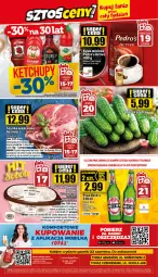 Gazetka promocyjna Topaz - Gazetka - Gazetka - ważna od 21.06 do 21.06.2023 - strona 24 - produkty: Piwo, Top, Koc, Szynka wieprzowa, Lody, Szynka, Waga, Gala, Olej