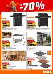 Gazetka promocyjna Obi - Gazetka OBI - Gazetka - ważna od 18.08 do 18.08.2026 - strona 13 - produkty: Por, Huśtawka, Termometr, Stolik, Stół, Sofa, Kosz, Sznurek, Krzesło, Fotel, Grill, Grill gazowy, Pokrywa, Fa