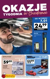 Gazetka promocyjna Biedronka - Okazje Tygodnia - Gazetka - ważna od 19.01 do 19.01.2025 - strona 1 - produkty: Pościel, Kret, Tarka, Latarka, Komplet pościeli, Akumulator