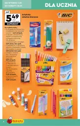 Gazetka promocyjna Biedronka - Okazje Tygodnia - Gazetka - ważna od 19.01 do 19.01.2025 - strona 6 - produkty: Długopis, Marker, Klej, Tusz, Biuro