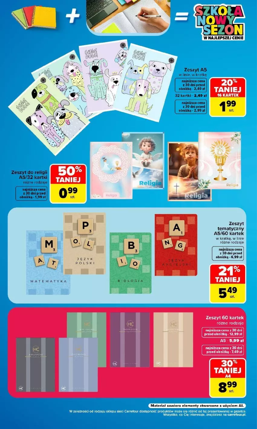 Gazetka promocyjna Carrefour - Gazetka Szkoła w SUMIE wzorowa OKAZJA! - ważna 27.07 do 12.09.2026 - strona 4 - produkty: Fa
