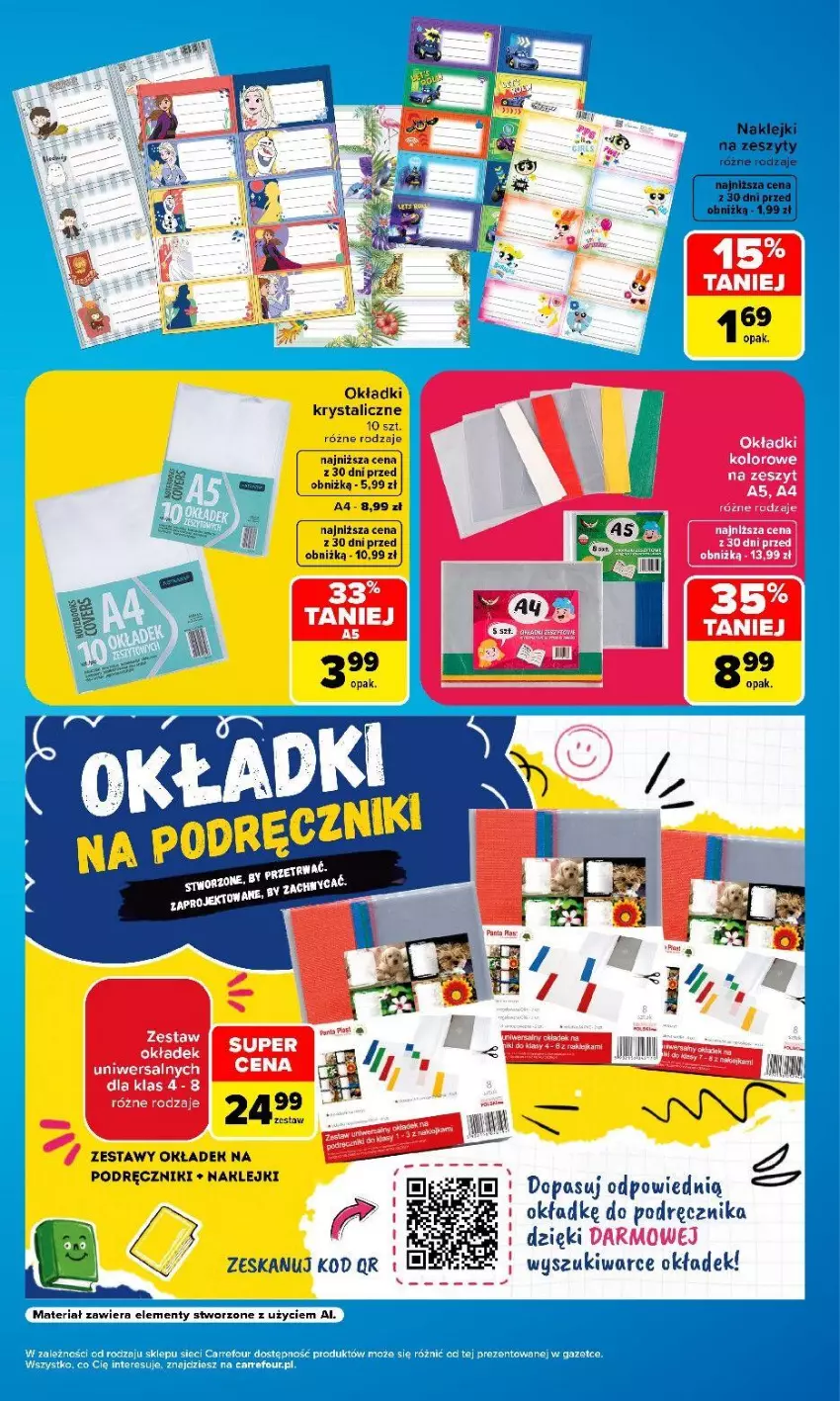 Gazetka promocyjna Carrefour - Gazetka Szkoła w SUMIE wzorowa OKAZJA! - ważna 27.07 do 12.09.2026 - strona 7 - produkty: Ręcznik