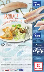 Gazetka promocyjna Kaufland - RYBY - Gazetka - ważna od 19.01 do 19.01.2022 - strona 2 - produkty: Piec, Halibut, Top, Sok, Sól, Ryż, Por, Grzyby, Bulion, Czosnek, Cytryny, Szal, Lion, Pieprz, Ręcznik, Sandacz filet, Parmezan, Wagi, Olej, Orka, Sandacz, Fa