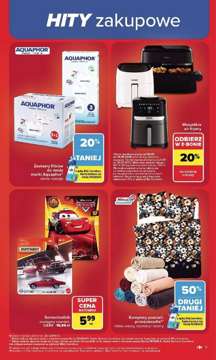 Gazetka promocyjna Carrefour - Gazetka Carrefour, Market w SUMIE najlpeszy, od poniedziałku - ważna 14.09 do 19.09.2026 - strona 11 - produkty: Aquaphor, Chodzik, LG
