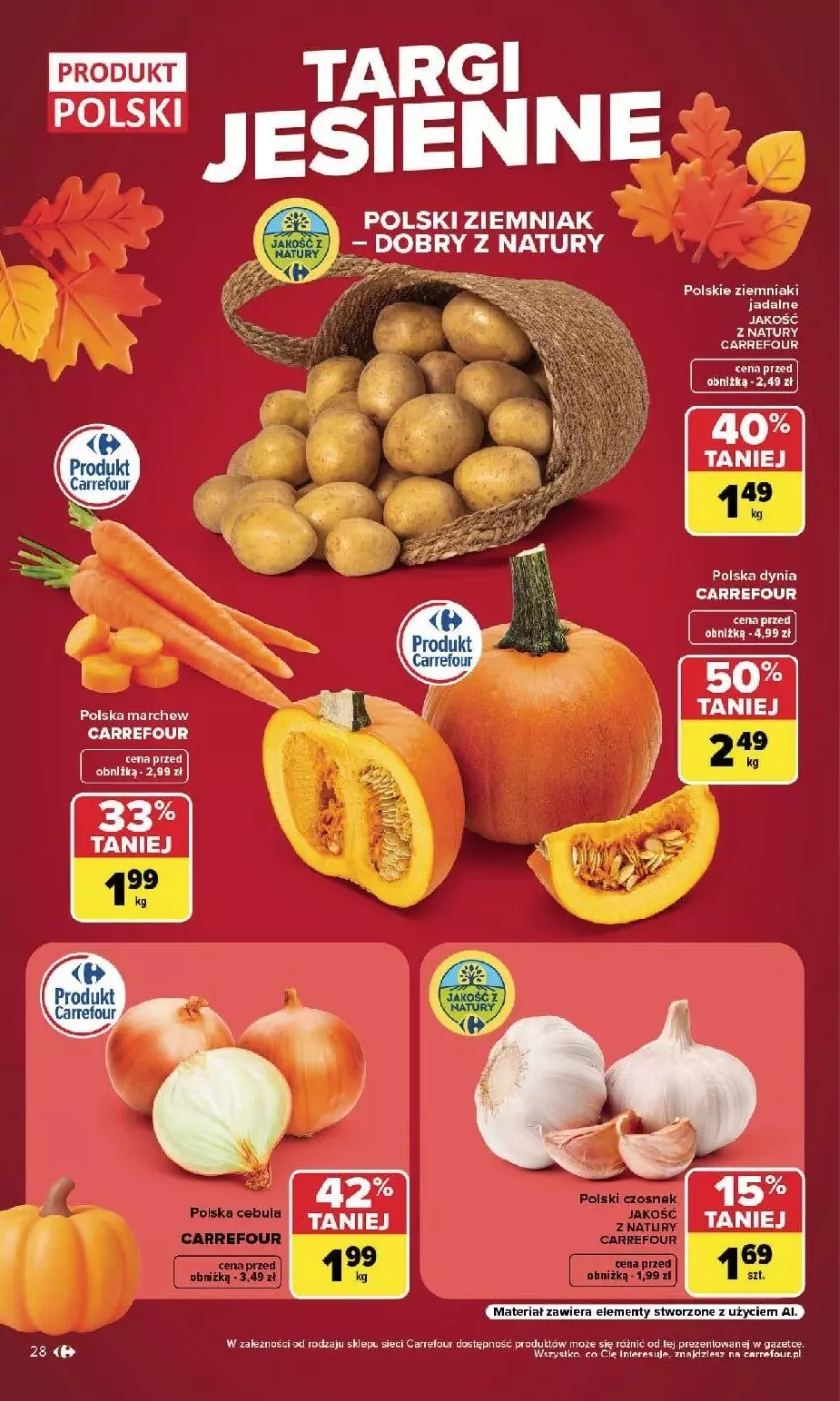 Gazetka promocyjna Carrefour - Gazetka Carrefour, Market w SUMIE najlpeszy, od poniedziałku - ważna 14.09 do 19.09.2026 - strona 30 - produkty: Ziemniaki