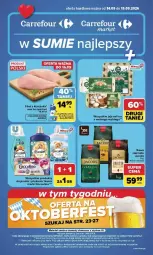 Gazetka promocyjna Carrefour - Gazetka Carrefour, Market w SUMIE najlpeszy, od poniedziałku - Gazetka - ważna od 19.09 do 19.09.2026 - strona 1 - produkty: Kurczak, Coccolino, Kawa ziarnista, Jaja, Kawa, Paola, Jacobs, Fa