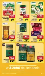 Gazetka promocyjna Carrefour - Gazetka Carrefour, Market w SUMIE najlpeszy, od poniedziałku - Gazetka - ważna od 19.09 do 19.09.2026 - strona 41 - produkty: Piec, Tchibo, Kawa rozpuszczalna, Rum, Kawa ziarnista, Kawa mielona, Kawa, Dilmah, Herbata czarna, Chrupki, Pieczywo chrupkie, Pieczywo, Teekanne, Jacobs, Herbata, Mięta, Herbapol, Herbata owocowa, Fa