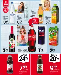 Gazetka promocyjna Selgros - Oferta spożywcza - Gazetka - ważna od 02.02 do 02.02.2022 - strona 14 - produkty: Sok, Gra, Granat, Coca-Cola, Napoje, Sok jabłkowy, Tiger, Tymbark, Smoothie, Syrop, Cappy, Woda, Syropy, Cisowianka, Nektar