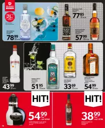 Gazetka promocyjna Selgros - Oferta spożywcza - Gazetka - ważna od 02.02 do 02.02.2022 - strona 16 - produkty: Rum, Gin, Tequila, Dell, Lack, Brandy, Plantation, Likier