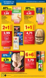 Gazetka promocyjna Lidl - Lidl w Bytomiu - Gazetka - ważna od 15.06 do 15.06.2024 - strona 4 - produkty: Kurczak, Polędwica, Ser, 7up, Mirinda, Tusz, Pepsi, PIKOK, Pilos, Czekolada, Edam, Deser, Chleb