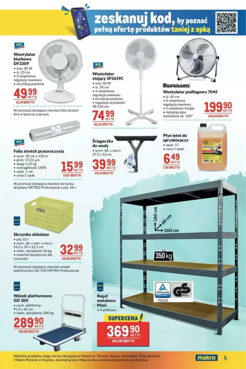 Gazetka promocyjna Makro - ważna 27.05 do 03.06.2025 - strona 32 - produkty: Biurko, Metro, Piec, Sok, Top, Waga, Wózek