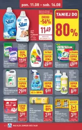 Gazetka promocyjna Aldi - Pełna oferta - Gazetka - ważna od 16.08 do 16.08.2025 - strona 14 - produkty: Ludwik, Gra, Do mycia naczyń, Papier, Przekąski dla psa, Proszek do prania, Clin, Płyn do mycia naczyń, Silan, Płyn do płukania, Ręcznik, Rolki, Płyn do mycia, Sidolux, Ręczniki papierowe, Ariel, Kapsułki do prania