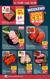Gazetka promocyjna Aldi - Pełna oferta - Gazetka - ważna od 16.08 do 16.08.2025 - strona 22 - produkty: Kurczak, Mięso mielone, Sok, Por, Sokołów, Karkówka wieprzowa, Stek, Mięsne specjały, Morliny, Mięso