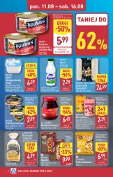 Gazetka promocyjna Aldi - Pełna oferta - Gazetka - ważna od 16.08 do 16.08.2025 - strona 6 - produkty: All Seasons, Konserwa turystyczna, Krakus, Ser, Mus, Gra, Borówka, Deska serów, Borówka brusznica, Serek homogenizowany, Serek, Pizza, Pudding, Frytki