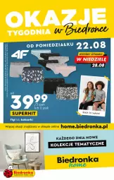 Gazetka promocyjna Biedronka - Okazje tygodnia - Gazetka - ważna od 31.08 do 31.08.2022 - strona 1 - produkty: Ser, Figi, Bokserki