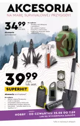 Gazetka promocyjna Biedronka - Okazje tygodnia - Gazetka - ważna od 31.08 do 31.08.2022 - strona 21 - produkty: Tarka, Powerbank, Lornetka, Hobby