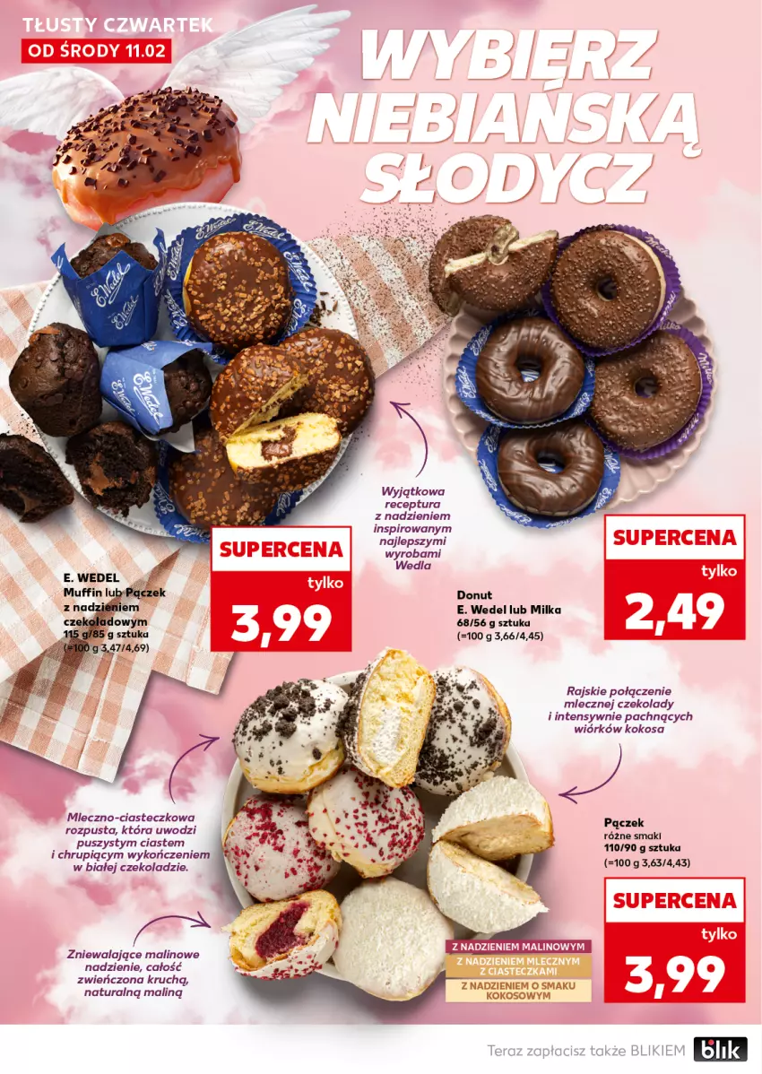 Gazetka promocyjna Kaufland - Kaufland - ważna 11.02 do 18.02.2026 - strona 2 - produkty: Donut, E. Wedel, Kokos, Milka, Pączek