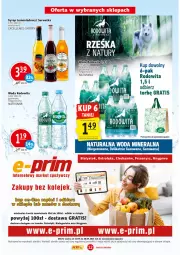 Gazetka promocyjna Prim Market - Gazetka - Gazetka - ważna od 28.04 do 28.04.2021 - strona 12 - produkty: Sok, Ser, Gra, Syrop, Woda mineralna, Woda, Syropy