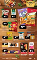Gazetka promocyjna Netto - Od Środy - Gazetka - ważna od 25.06 do 25.06.2025 - strona 11 - produkty: Ser, Lajkonik, Hot dog, Orzeszki, Papryka, Madej Wróbel, Chipsy, Chrupki, Konfitura, Bagietka, Burger, Przysnacki, Limonka, Lorenz, Grill, Orzeszki ziemne, Lay’s