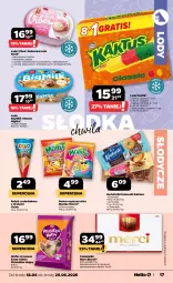 Gazetka promocyjna Netto - Od Środy - Gazetka - ważna od 25.06 do 25.06.2025 - strona 17 - produkty: Krakus, Ser, Kaktus, Słodka Chwila, Big Milk, Kawa, Mascarpone, Wafle, Lody, Herbatniki, Algida, Mamba, Krakuski, Merci, Guma rozpuszczalna, Nestlé, Mleko, LG