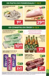 Gazetka promocyjna Stokrotka - Market - Gazetka - ważna od 12.11 do 12.11.2025 - strona 3 - produkty: Piwa, Piwo, Warzywa, Gra, Napój energetyczny, Jaja, Filet z piersi indyka, Owoce, Napój, Mięso