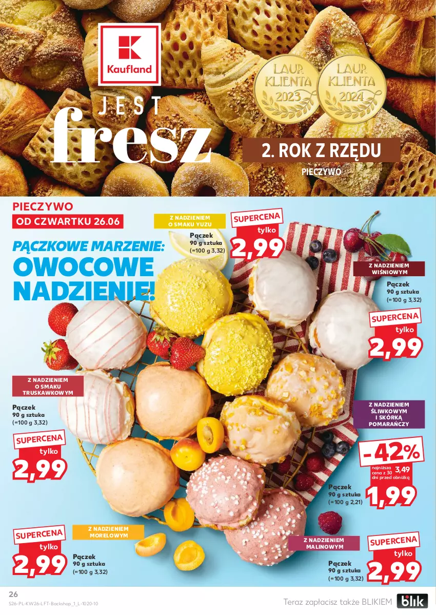 Gazetka promocyjna Kaufland - Gazetka tygodnia - ważna 26.06 do 02.07.2025 - strona 26 - produkty: Pączek, Piec, Pieczywo, Tera