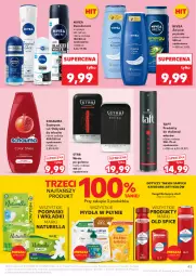 Gazetka promocyjna Kaufland - Gazetka tygodnia - Gazetka - ważna od 02.07 do 02.07.2025 - strona 43 - produkty: Naturell, Old Spice, Dezodorant, Str8, Woda po goleniu, Taft, Schauma, Szampon, Podpaski, Odżywka, Wkładki, Woda, Waga, Nivea, Naturella