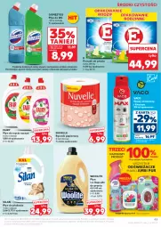 Gazetka promocyjna Kaufland - Gazetka tygodnia - Gazetka - ważna od 02.07 do 02.07.2025 - strona 45 - produkty: Domestos, Pur, Do mycia naczyń, Papier, Proszek do prania, Płyn do mycia naczyń, Silan, Woolite, Płyn do płukania, Ręcznik, Płyn do wc, Fairy, Płyn do mycia, Kapsułki do prania, Waga, Ambi Pur, Fa