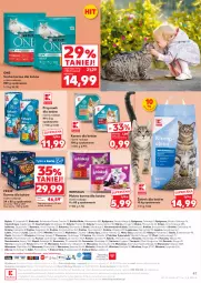 Gazetka promocyjna Kaufland - Gazetka tygodnia - Gazetka - ważna od 02.07 do 02.07.2025 - strona 47 - produkty: Mokra karma, Top, Sos, Telefon, Whiskas, O nas, Dres, Lion, Piast, Felix, Orka, Sucha karma, Monte, Fa