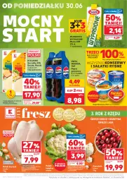 Gazetka promocyjna Kaufland - Gazetka tygodnia - Gazetka - ważna od 02.07 do 02.07.2025 - strona 48 - produkty: Kurczak, Kalafior, Warzywa, Ser, Gra, 7up, Mirinda, Mlekovita, Tusz, Sałat, Pepsi, Napój gazowany, Owoce, Gouda, Waga, Grunt, Napój, Olej, Mleko