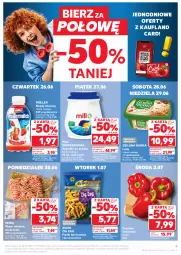 Gazetka promocyjna Kaufland - Gazetka tygodnia - Gazetka - ważna od 02.07 do 02.07.2025 - strona 9 - produkty: Mięso mielone, Papryka czerwona, Papryka, Lody, Zielona Budka, Müller, Napój mleczny, Frytki, Kapsułki do prania, Napój, Mięso