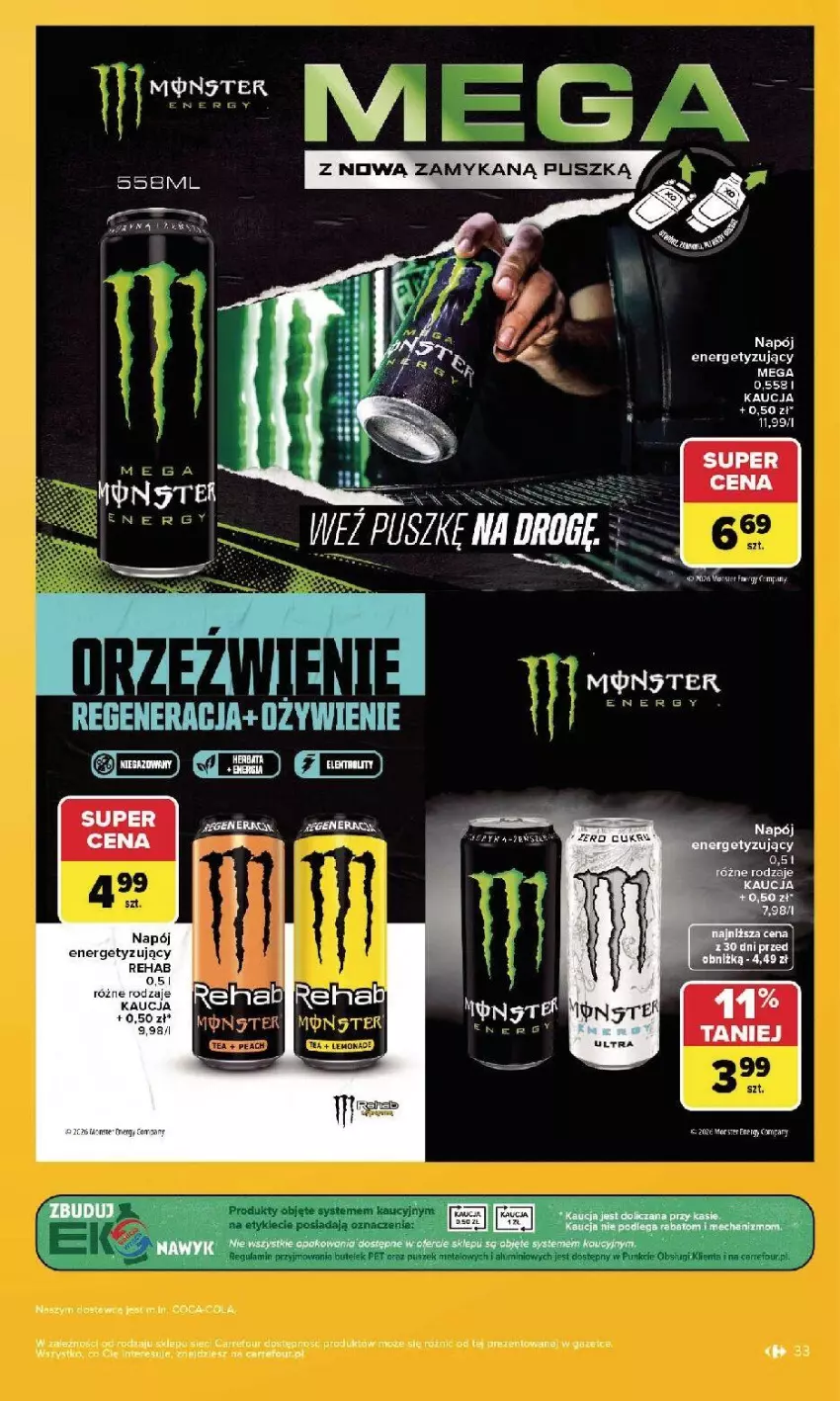 Gazetka promocyjna Carrefour - Gazetka Carrefour, Market w SUMIE najlpeszy, od poniedziałku - ważna 24.08 do 30.08.2026 - strona 35 - produkty: Fa, Napój