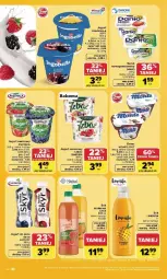 Gazetka promocyjna Carrefour - Gazetka Carrefour, Market w SUMIE najlpeszy, od poniedziałku - Gazetka - ważna od 30.08 do 30.08.2026 - strona 24 - produkty: Sok, Ser, Gra, Jogurt owocowy, Piątnica, Zott, Bell, Jogurt, Kawa, Bakoma, Bella, Deser, Jogobella, Monte