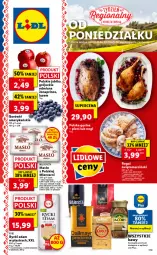 Gazetka promocyjna Lidl - GAZETKA - Gazetka - ważna od 10.11 do 10.11.2021 - strona 1 - produkty: Rycki Edam, Edam, Masło, Jabłka, Mleko