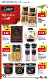 Gazetka promocyjna Lidl - GAZETKA - Gazetka - ważna od 10.11 do 10.11.2021 - strona 44 - produkty: Pierogi, Makaron, Sól, Ryż, Mus, Gra, Młynek, Tuńczyk, Wiko