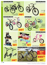 Gazetka promocyjna Carrefour - Gazetka Carrefour - Gazetka - ważna od 15.05 do 15.05.2021 - strona 32 - produkty: Por, Rama, Disney, Rower, Rolki, Sport, Mule, Deskorolka, Dzieci, Hulajnoga, Opony, Kinder, Rowerek