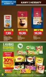 Gazetka promocyjna Lidl - GAZETKA - Gazetka - ważna od 14.08 do 14.08.2024 - strona 48 - produkty: Inka, Kawa zbożowa, Kawa ziarnista, Kawa mielona, Kawa, Lipton