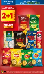 Gazetka promocyjna Lidl - GAZETKA - Gazetka - ważna od 14.08 do 14.08.2024 - strona 8 - produkty: Chipsy, Chrupki