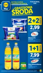 Gazetka promocyjna Lidl - GAZETKA - Gazetka - ważna od 14.08 do 14.08.2024 - strona 9 - produkty: Mozzarella, Gra, Wazon, Olej słonecznikowy, Olej