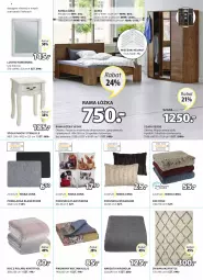 Gazetka promocyjna Jysk - Oferta tygodnia - Gazetka - ważna od 17.05 do 17.05.2022 - strona 5 - produkty: Koc, Inka, Stolik nocny, Rama, Wieszak, Stolik, Materac, Tera, Podkładka, Narzuta, Szafa, Rama łóżka, Poduszka, Lustro, Dywan, Podkład, Fa