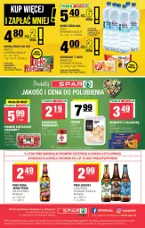 Gazetka promocyjna Spar - Spar-Mini - Gazetka - ważna od 09.07 do 09.07.2025 - strona 4 - produkty: Piwo, Kit Kat, Woda zrodlana, Koncentrat pomidorowy, Walizka, Croissant, Tatra, LANA, Carlsberg, 7 Days, Baton, Woda, Gala, Biszkopty