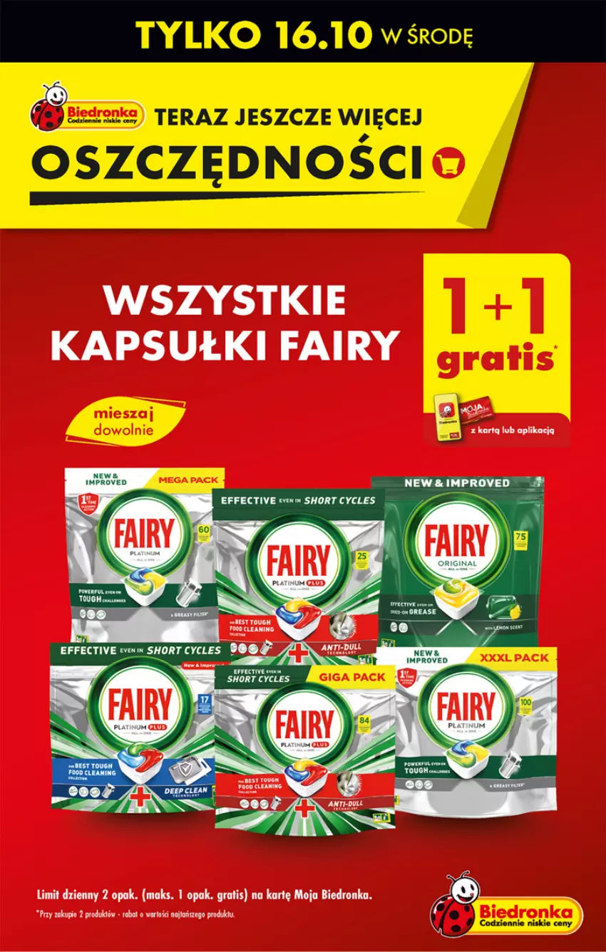 Gazetka promocyjna Biedronka - Od Poniedziałku - ważna 14.10 do 19.10.2024 - strona 17 - produkty: Fa, Fairy, Gra, Tera