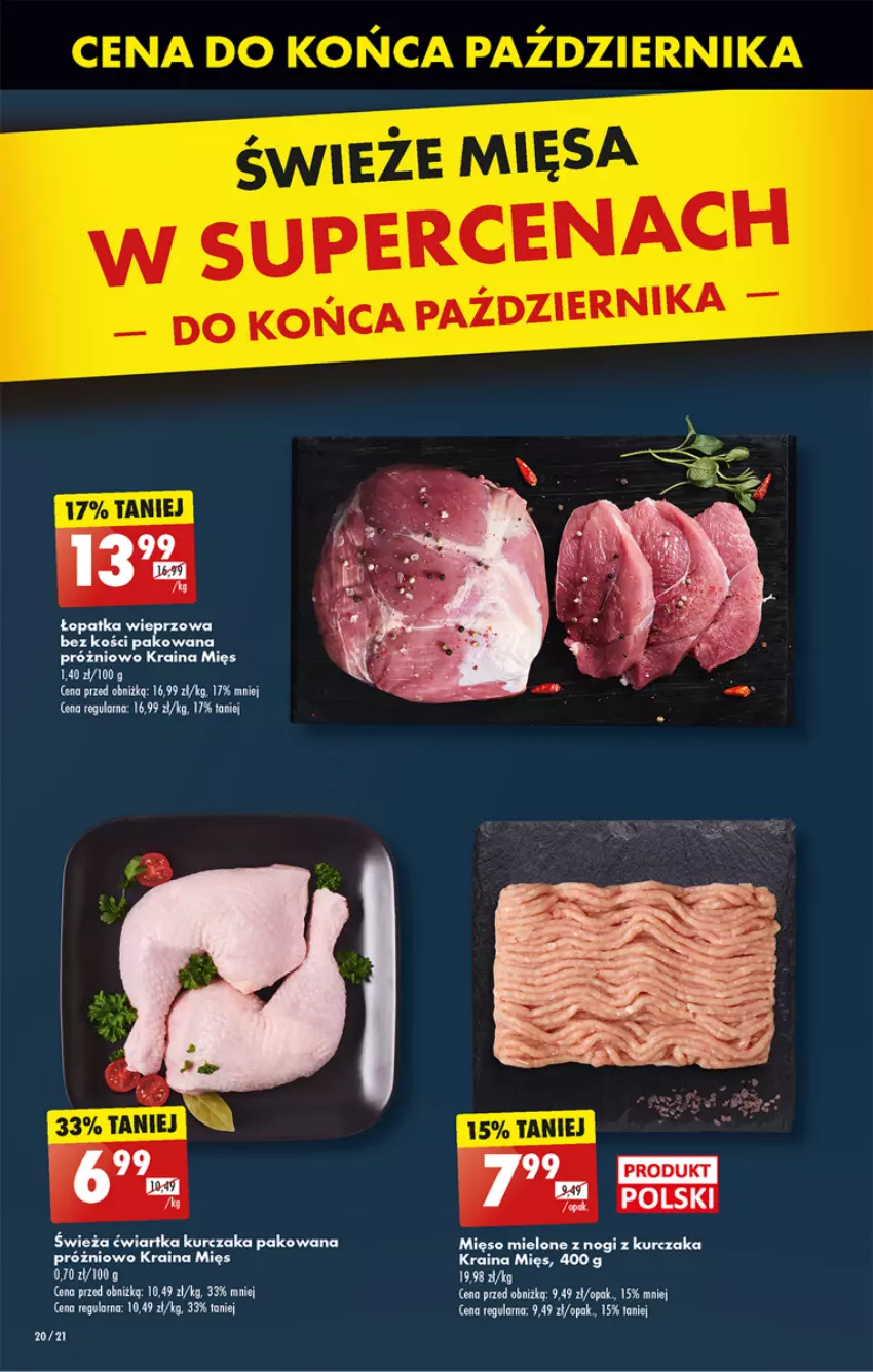 Gazetka promocyjna Biedronka - Od Poniedziałku - ważna 14.10 do 19.10.2024 - strona 28 - produkty: Kurczak, Mięso, Mięso mielone