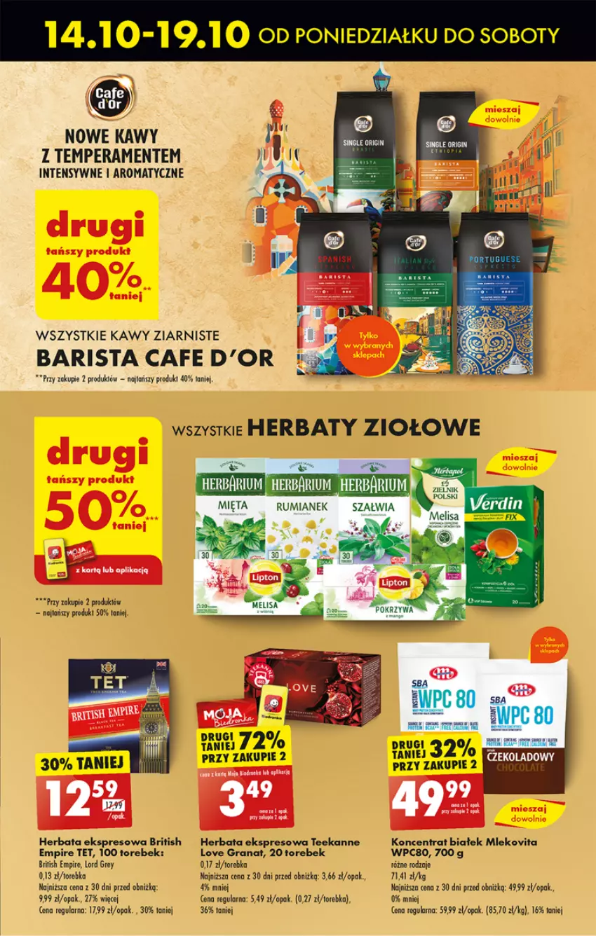 Gazetka promocyjna Biedronka - Od Poniedziałku - ważna 14.10 do 19.10.2024 - strona 53 - produkty: Brit, Gra, Granat, Herbata, Mleko, Ser, Teekanne, Torebka